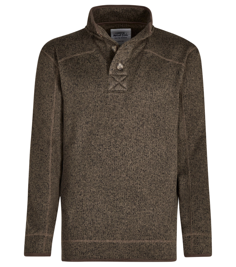 Raleigh Button Neck Fleece - 