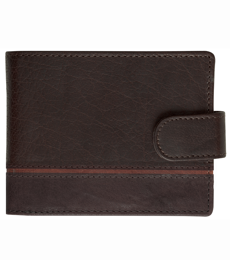 Leather Wallet - Brown