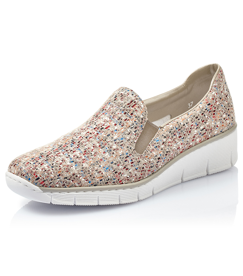 Slip On Casual Shoe - Beige