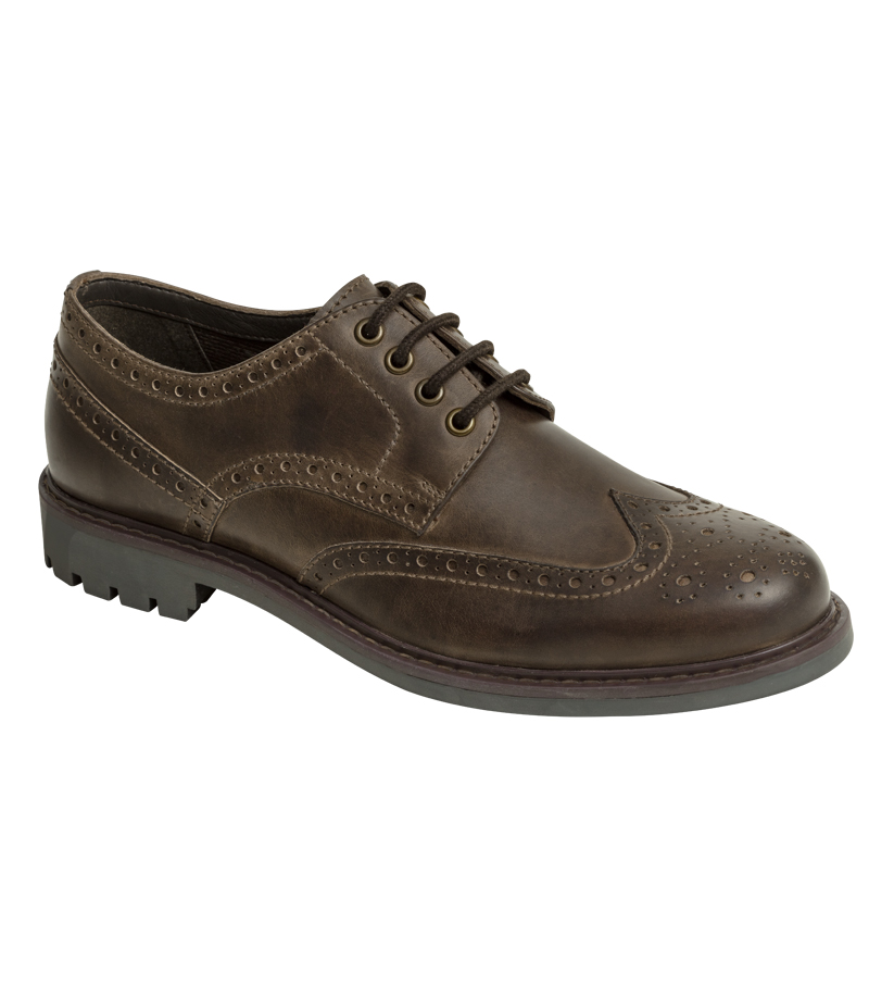 Inverurie Country Shoe - Dark Brown