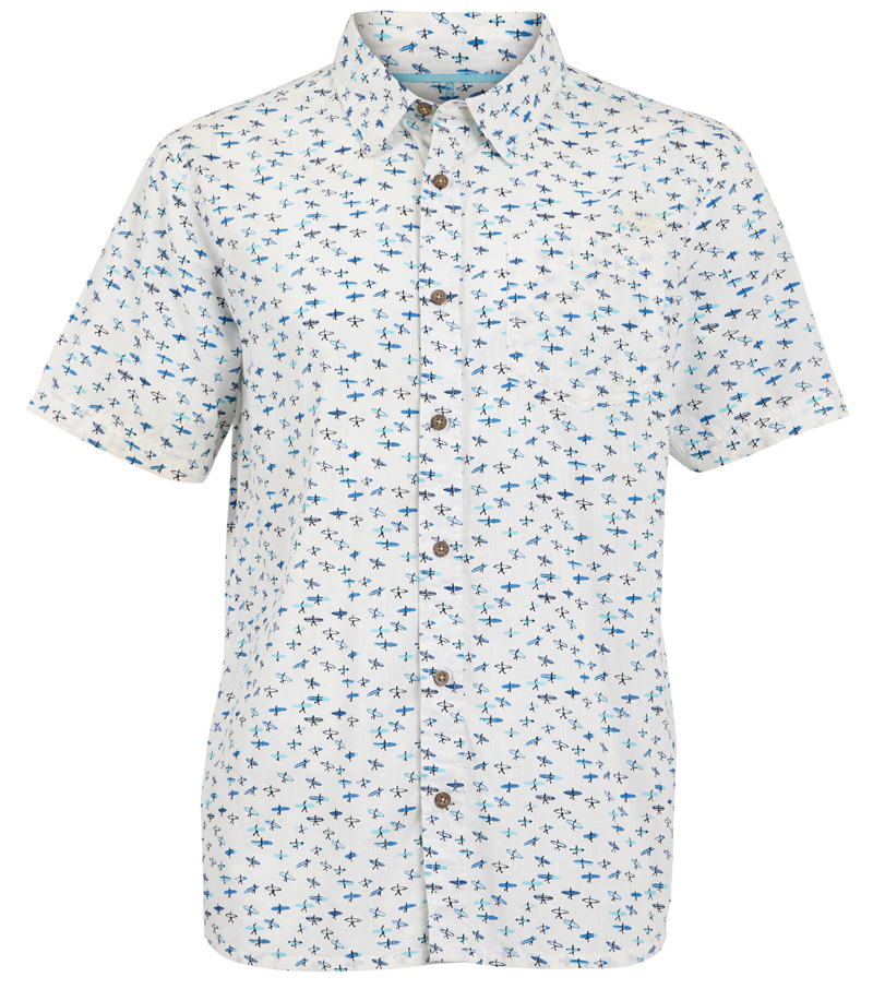 Elm Short Sleeve Shirt - Marshmallow