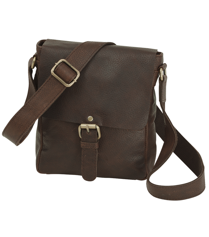 Small Cross Body Bag - Brown