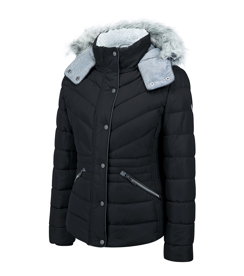 Quilted Jacket - Black
