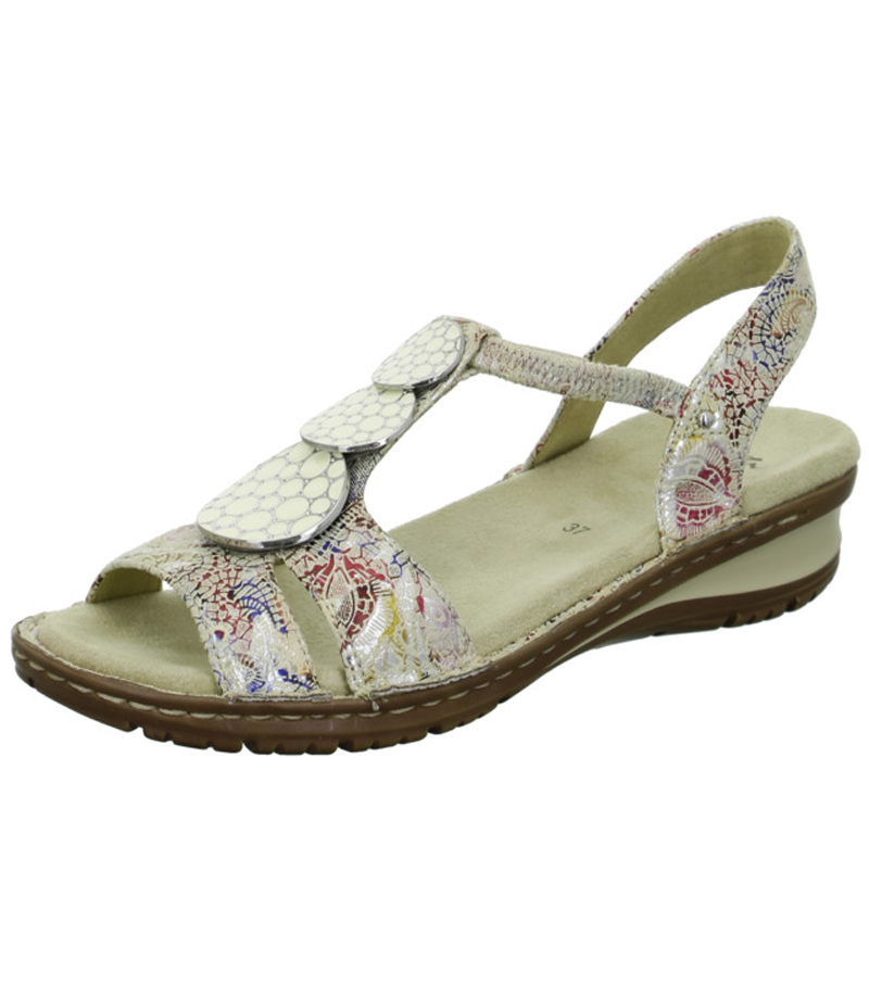 Triple Circle Sandal - Multi