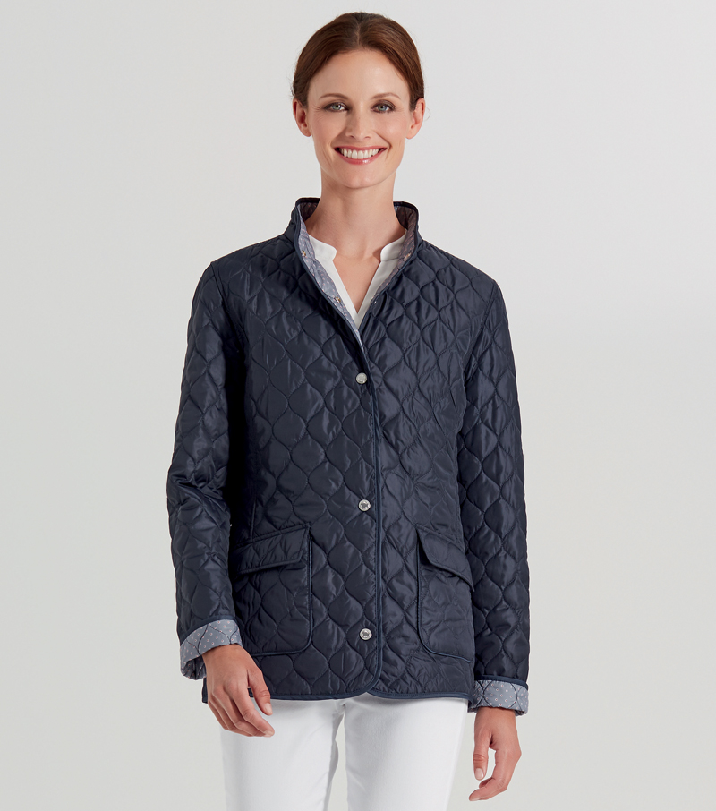 Quilted Reversible Jacket by Junge