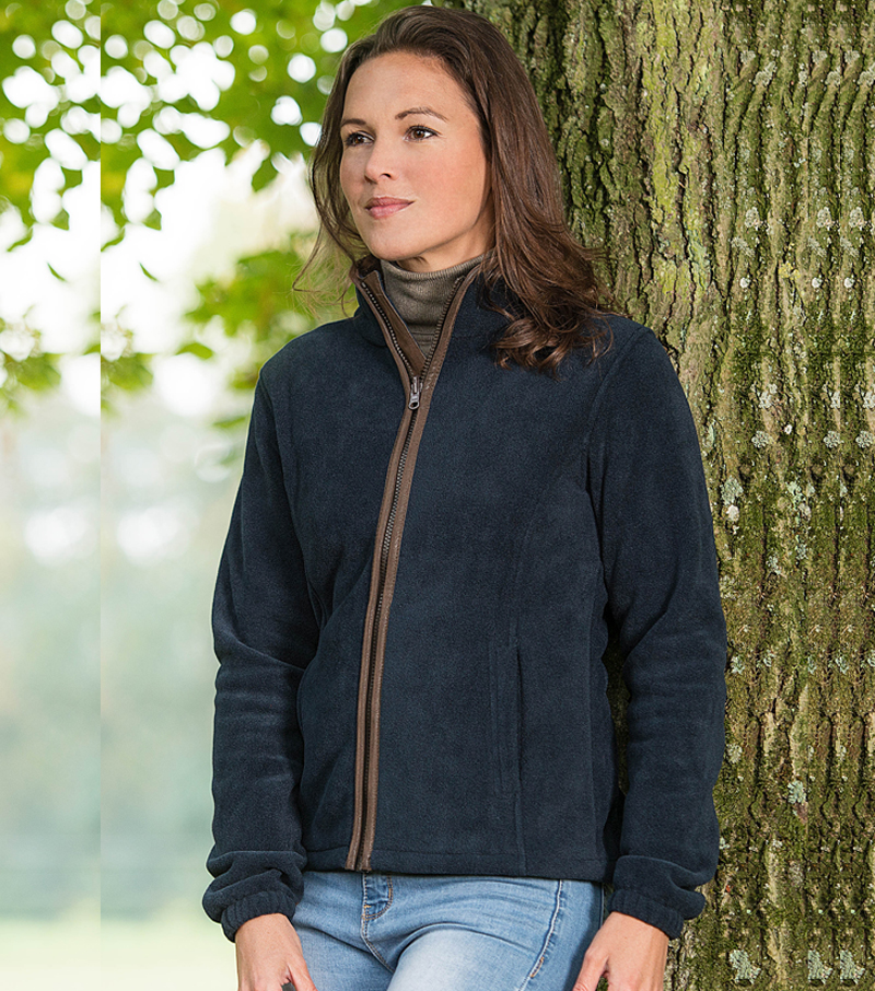 Sarah Fleece Jacket - Navy