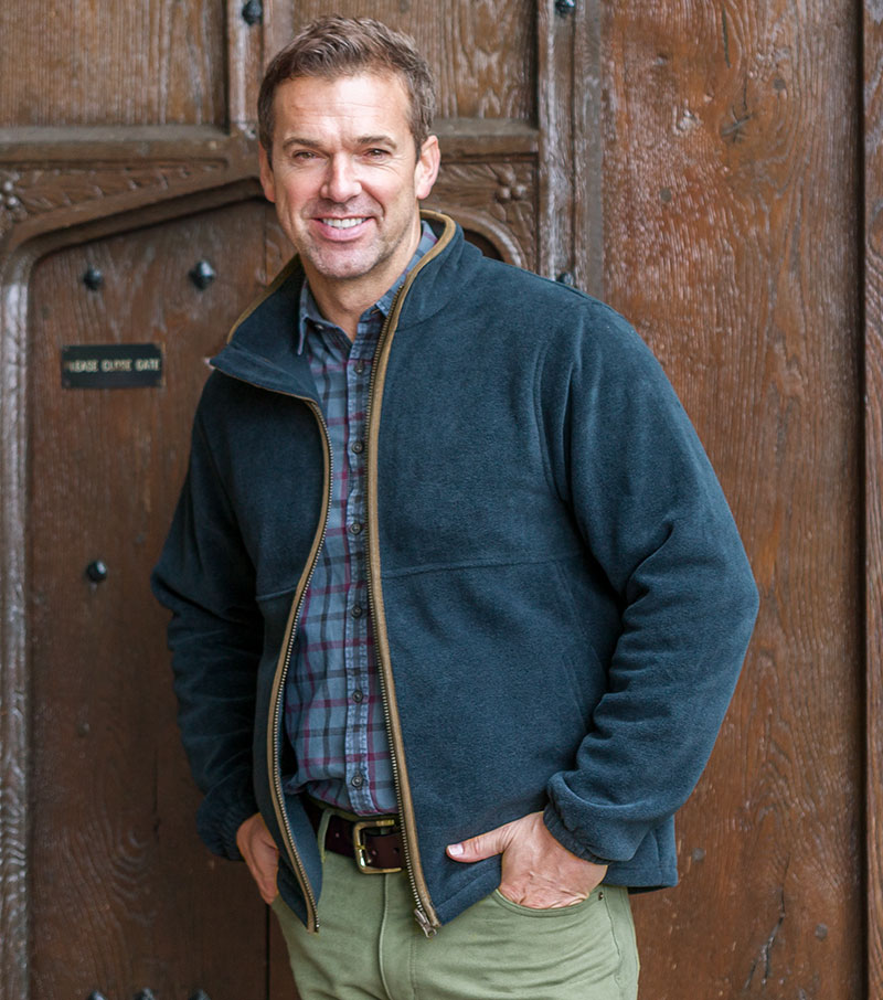 Henry Fleece Jacket - Navy