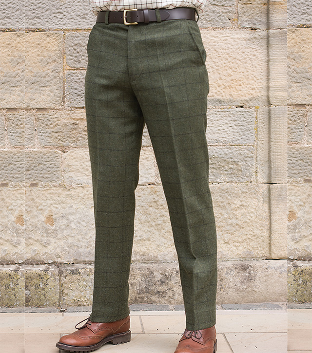 Jura Tweed Checked Trouser - 