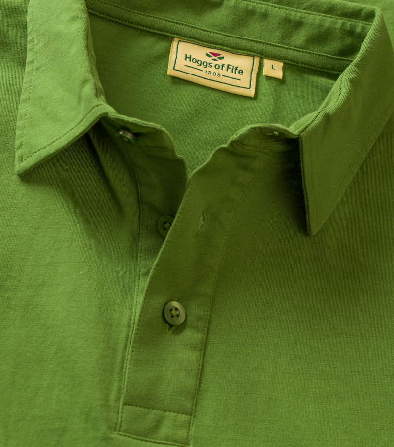 Crail Polo Shirt - Artichoke