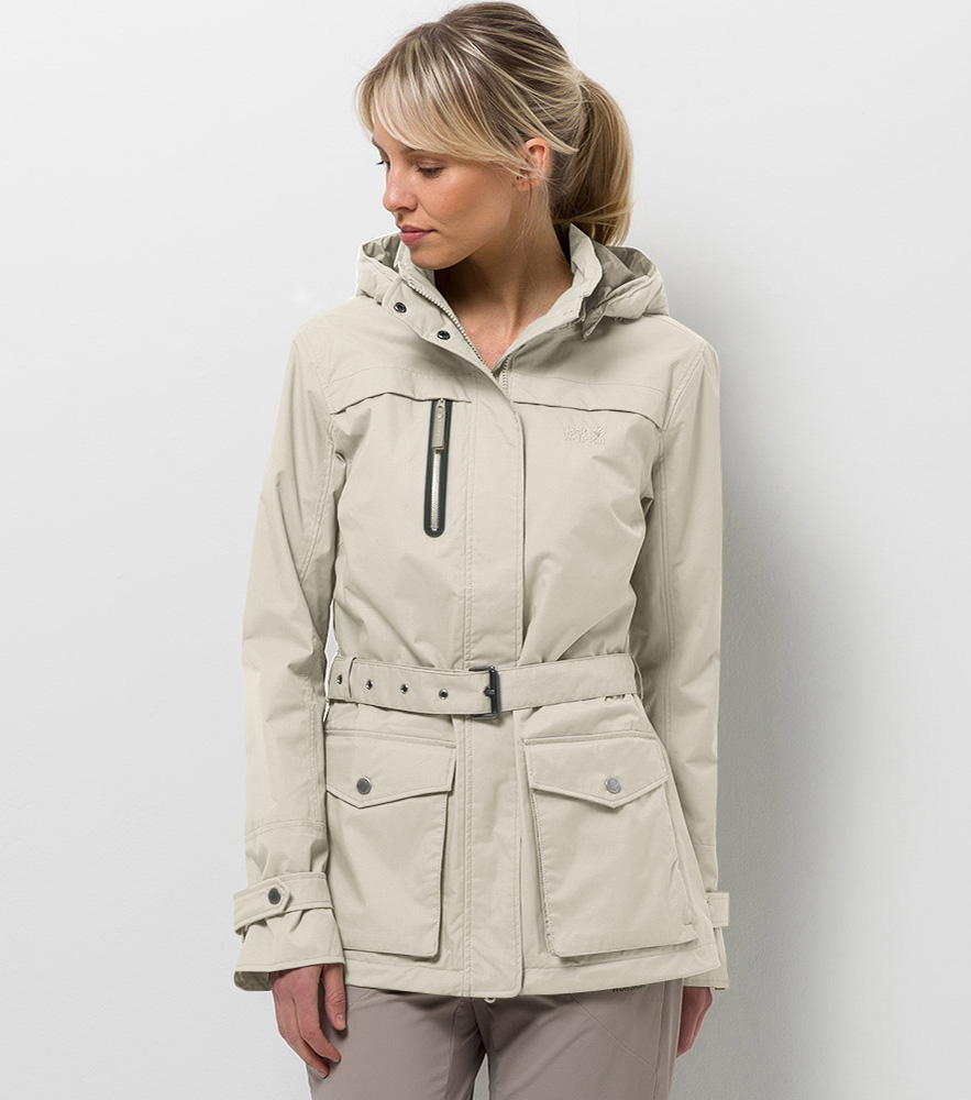 Kimberley Parka - White Sand