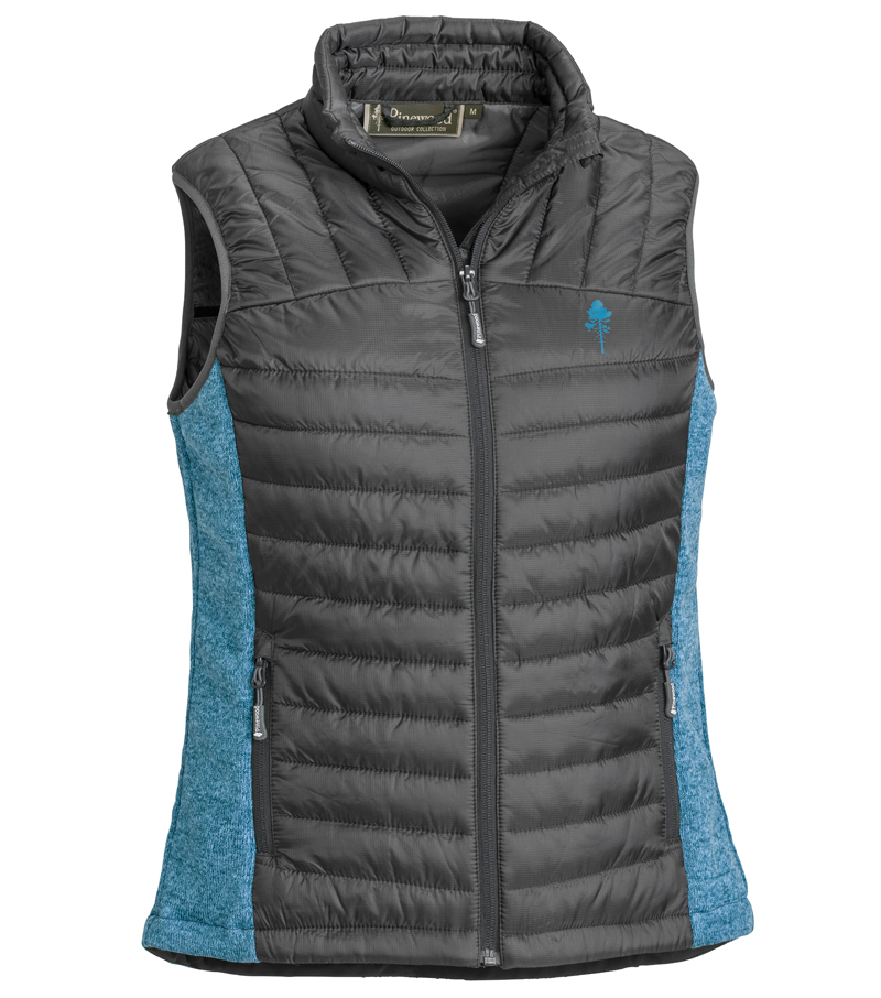 Caribou Ladies Vest - Grey/Blue