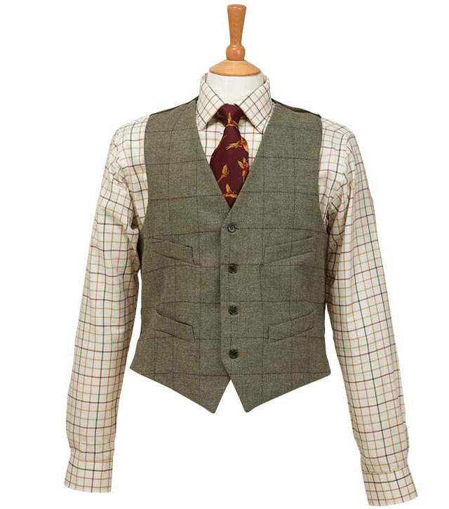 Islay Tweed Waiscoat | Tweeds from Fife Country