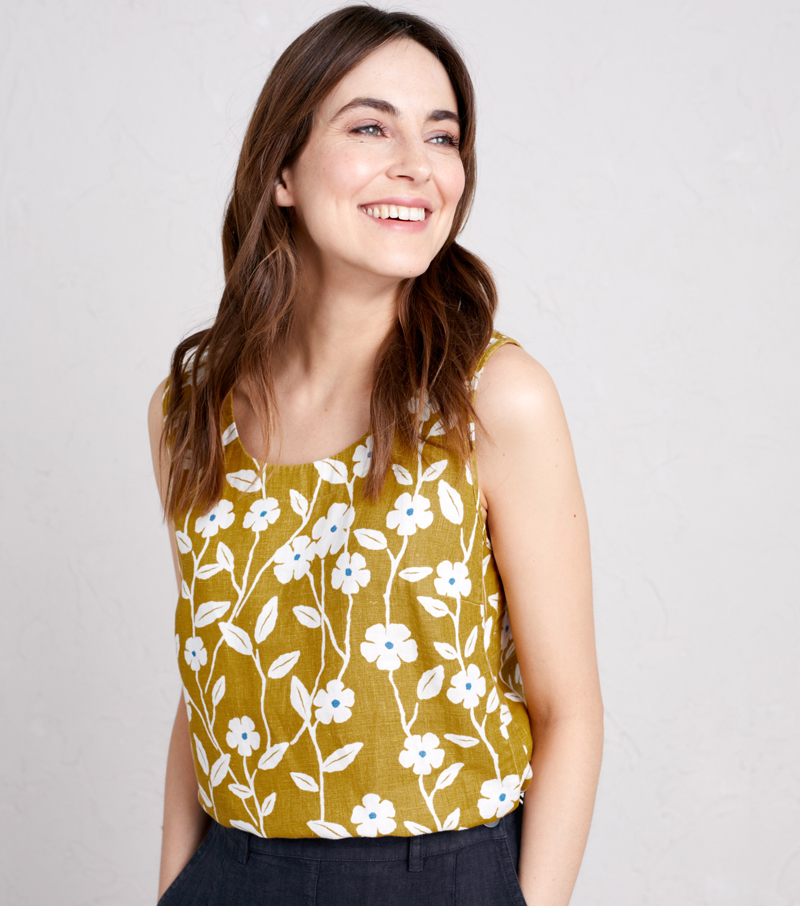Turquoise Dreamscape Top