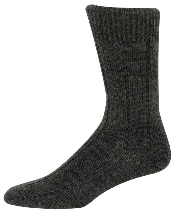 Brogue Socks - Dark Grey