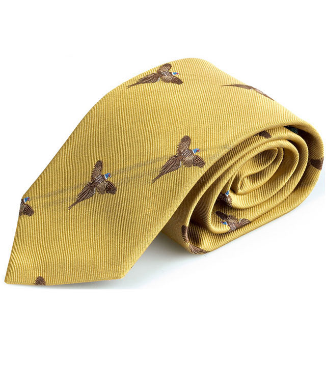 Game Tie - Mustard