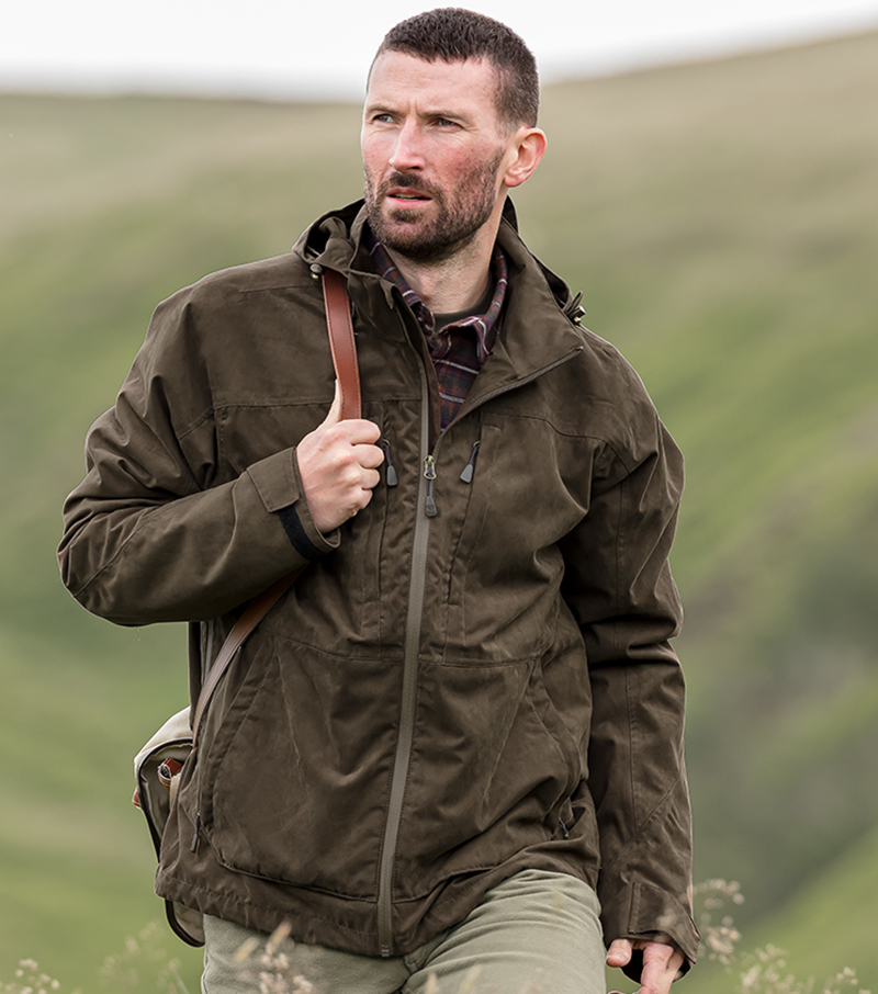 Rannoch Waterproof Jacket - Burnt Olive