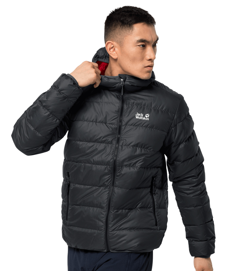 Jack Wolfskin Helium Gents Jacket - Phantom