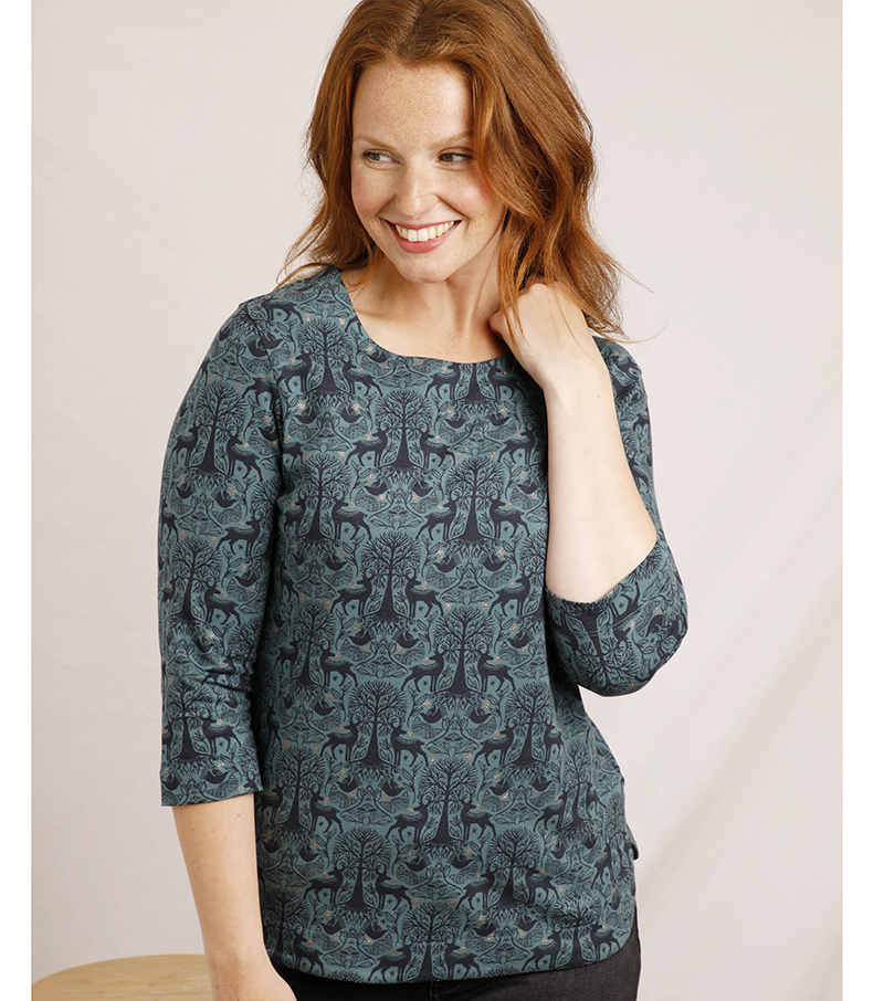 Saffia Sparkle Print T-Shirt by Weird 
