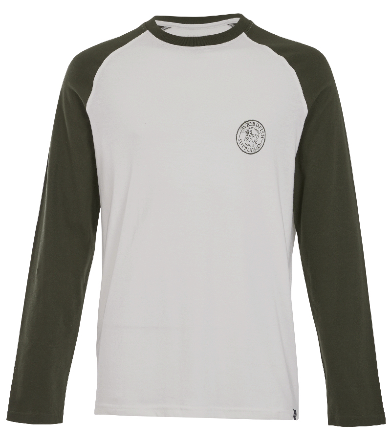 Hennock Raglan Tee - Dark Olive