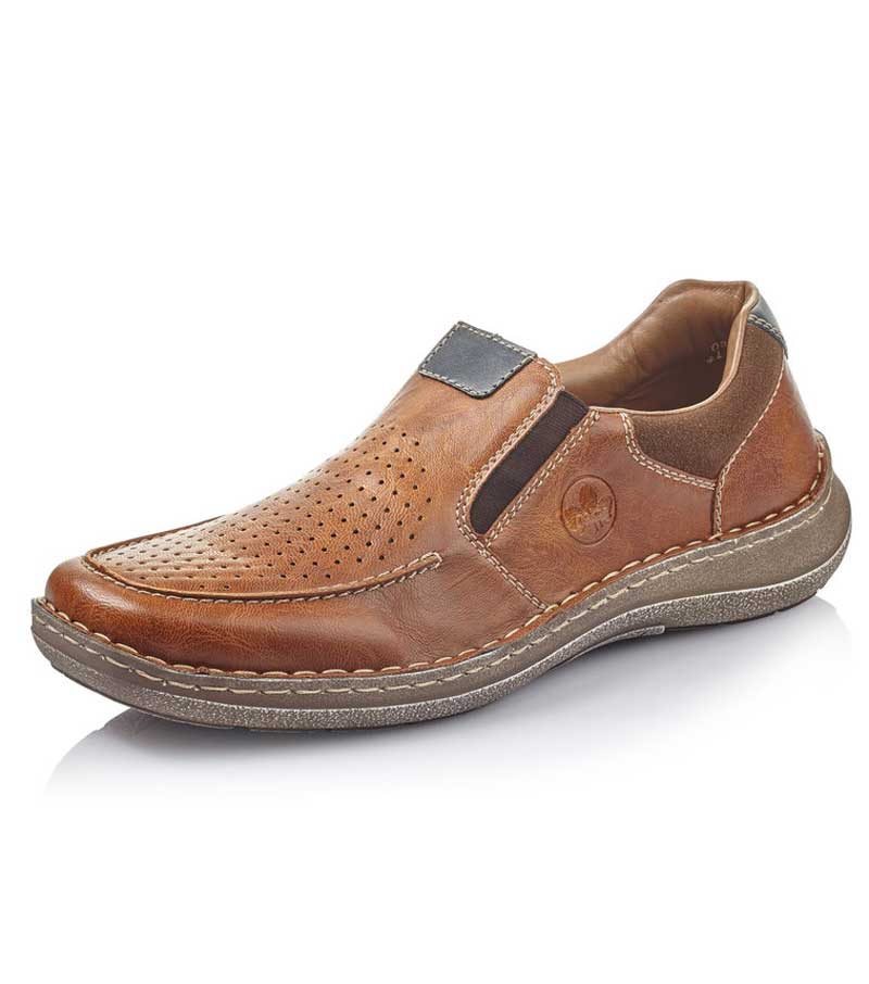 Casual Slip On Shoe - Cigar