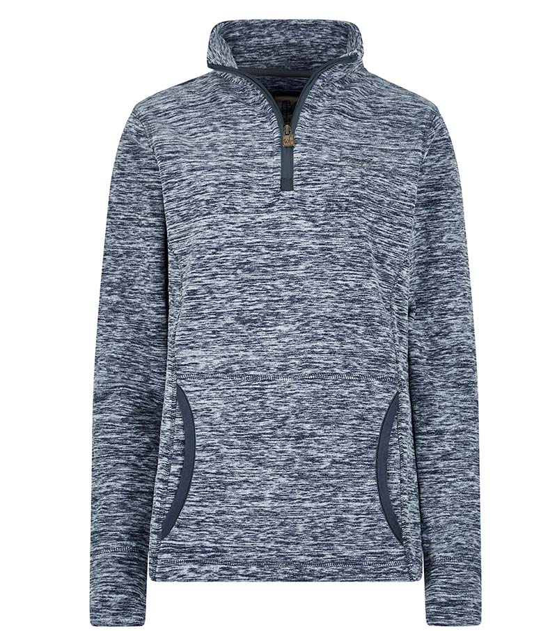 Nancy 1/4 Zip Fleece - Dark Navy
