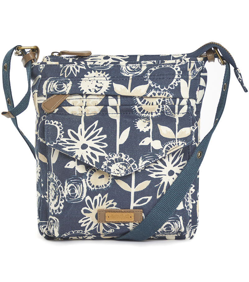Dibley Canvas Bag - Navy Blue