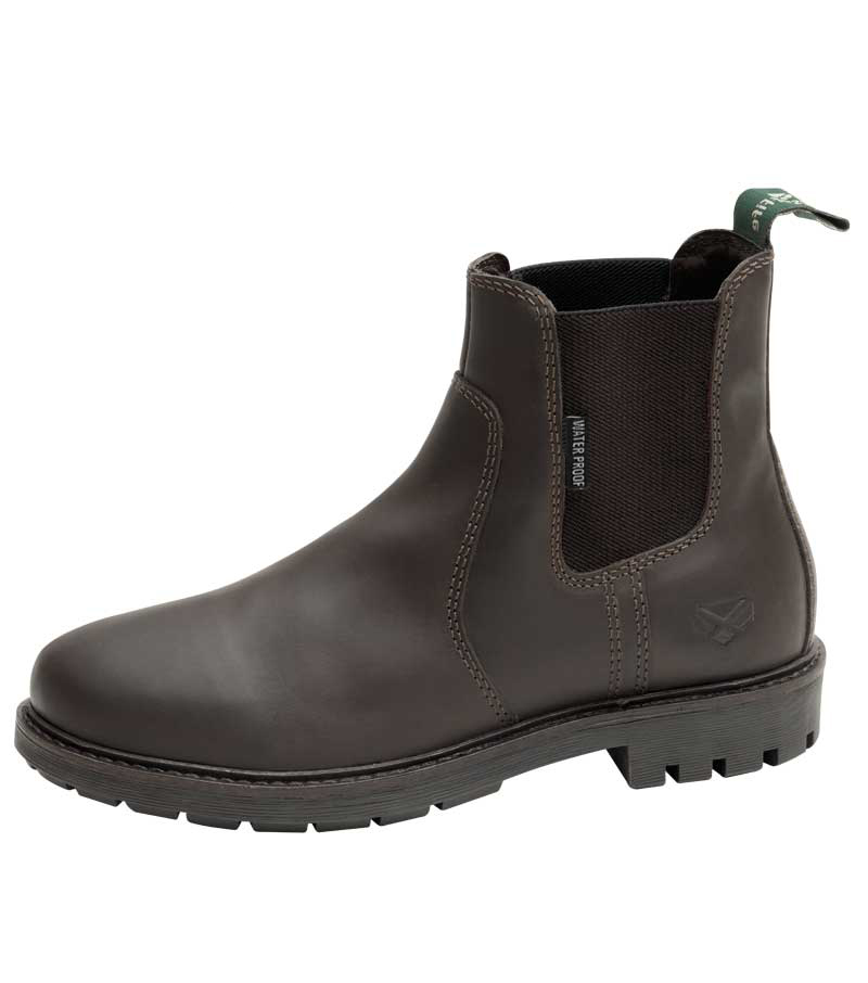 Northumberland II Leather Chelsea Boot - Dark Brown