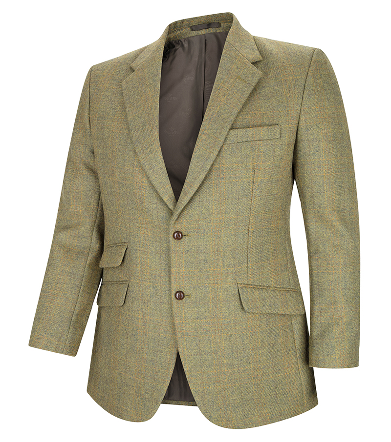 Kinloch Tweed Sports Jacket - Green