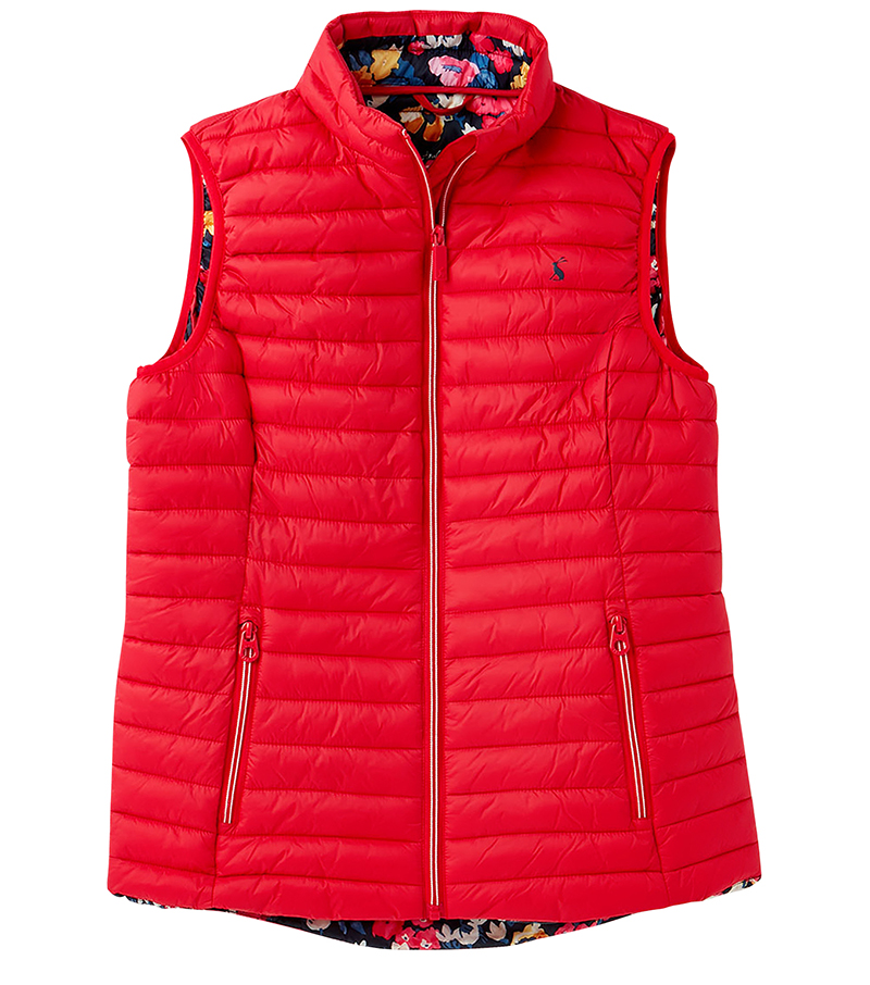 Joules Snug Gilet - Red