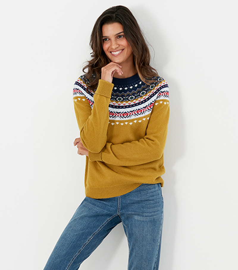 Joules Boe Jumper - Gold