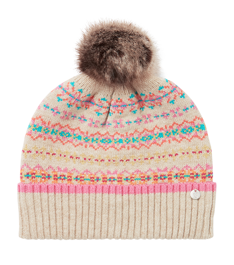 Joules Christina Hat - Fairisle