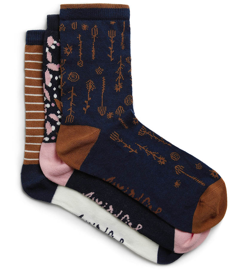 Parade 3 pack Socks - Dark Navy
