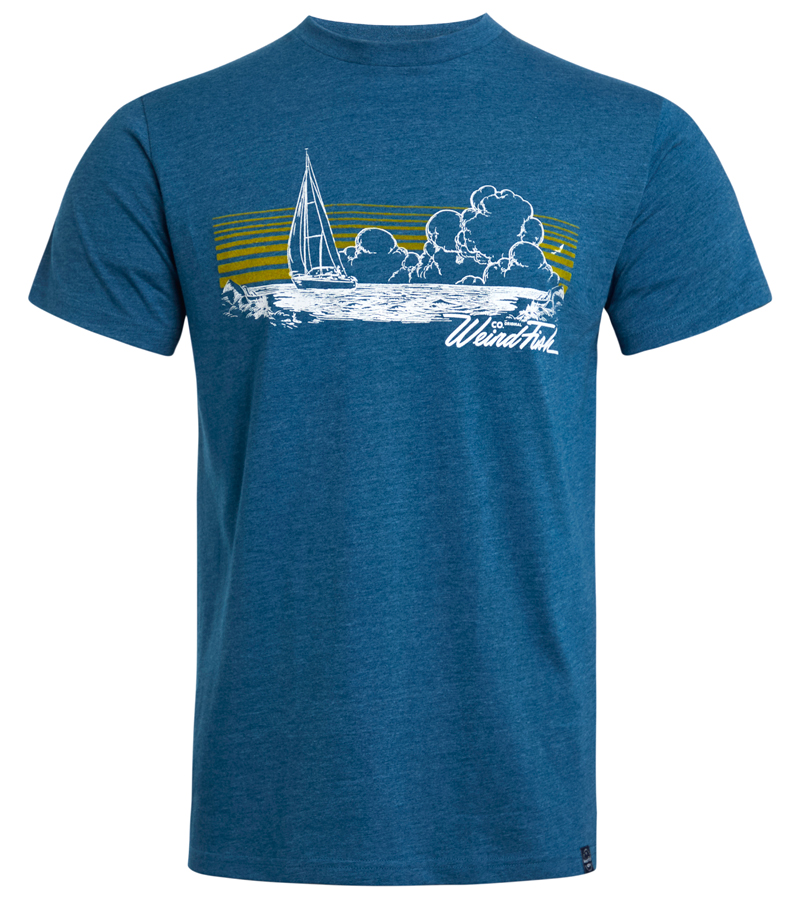 Horizon Graphic Tee - Dark Blue