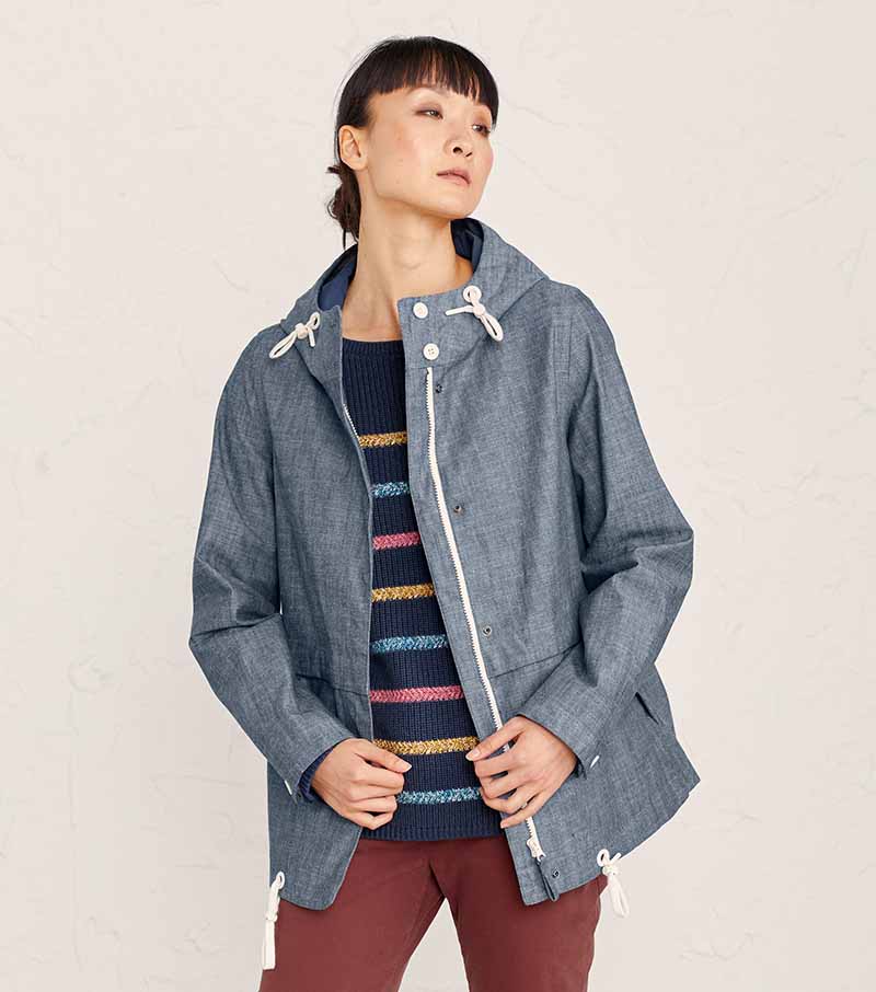 Blue Depth Jacket - Trenninow Chambray