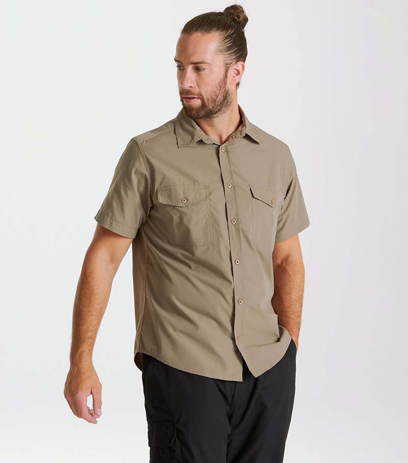 Kiwi Short Sleeve Shirt - Pebble