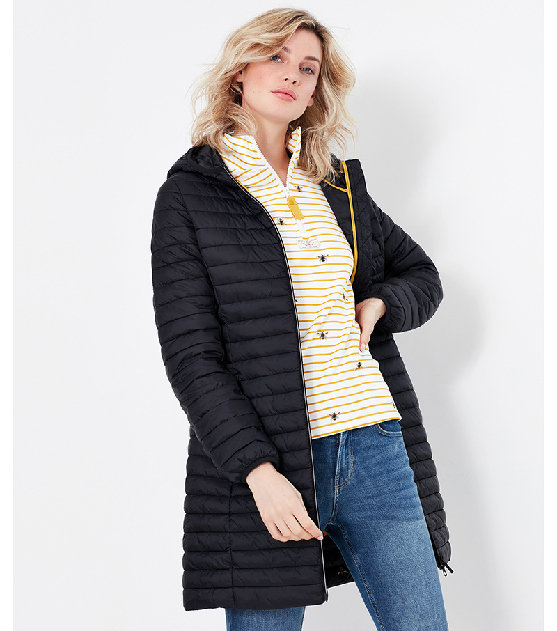 Snug Long Coat - Black