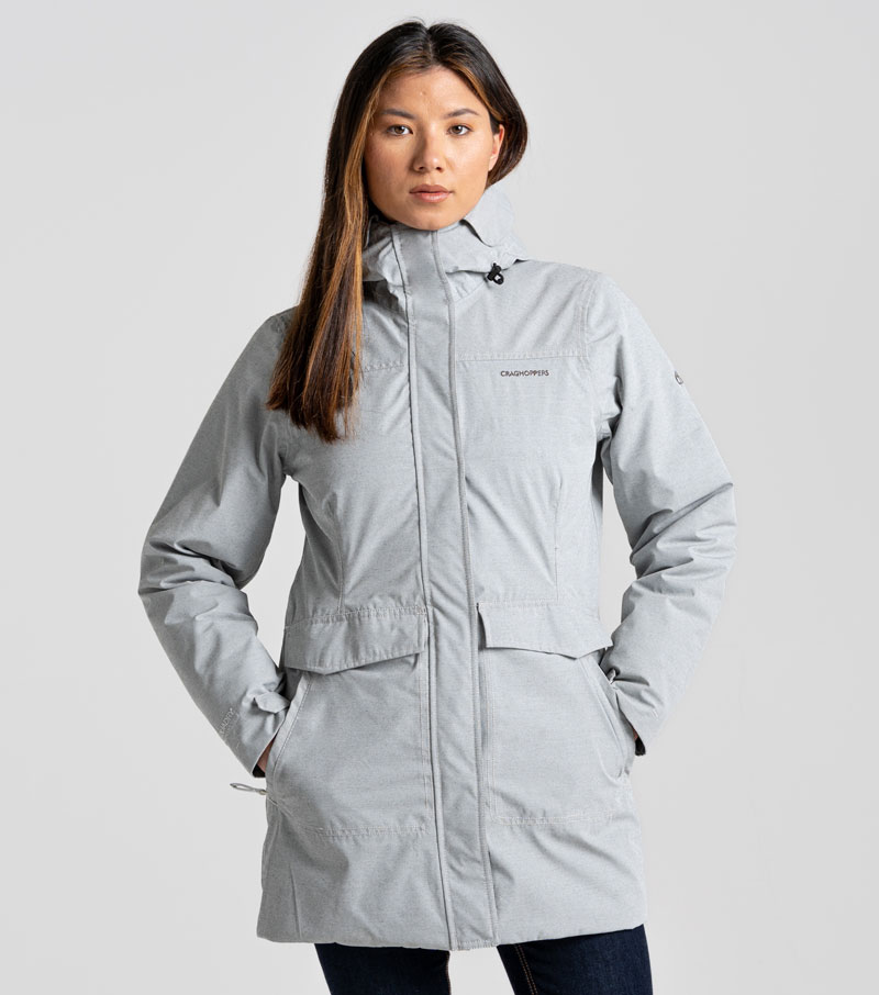 Shayla Jacket - Silver Cloud
