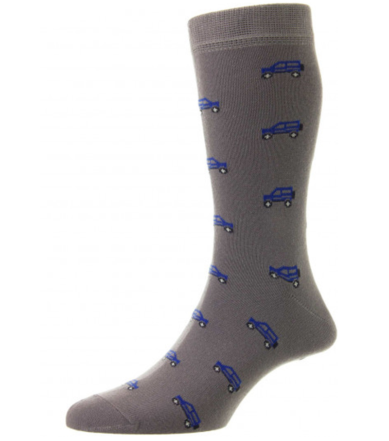 Cotton Rich Socks - Steel Off-Road