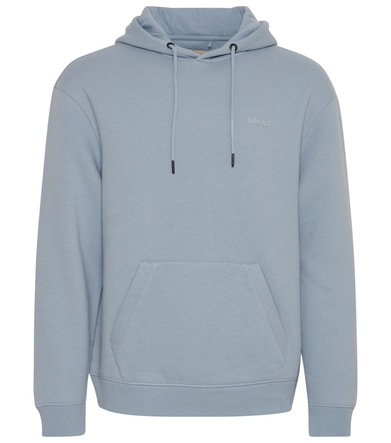 Downton Hooded Jumper - Blue
