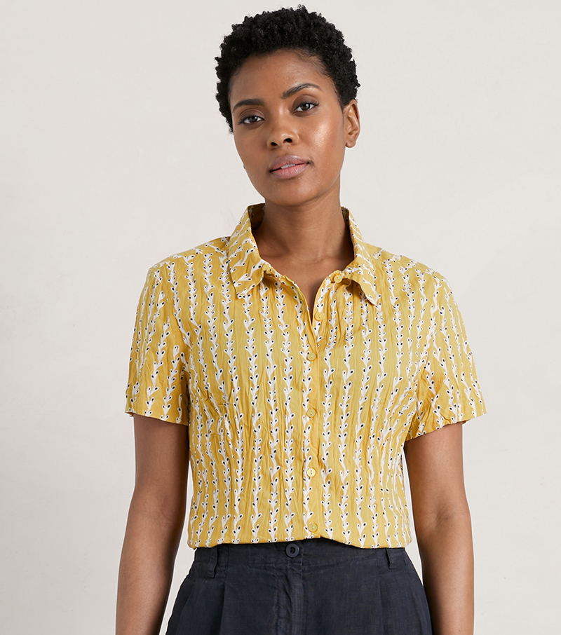 Mrs Treloar Shirt - Seaweed String
