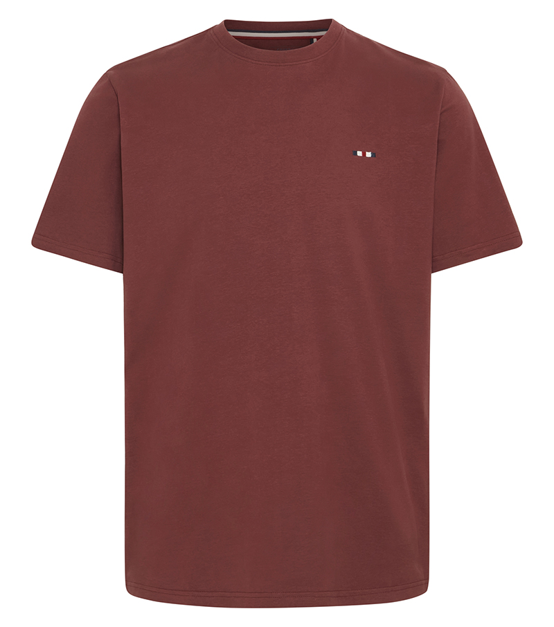 Tom Embroidered Tee - Port