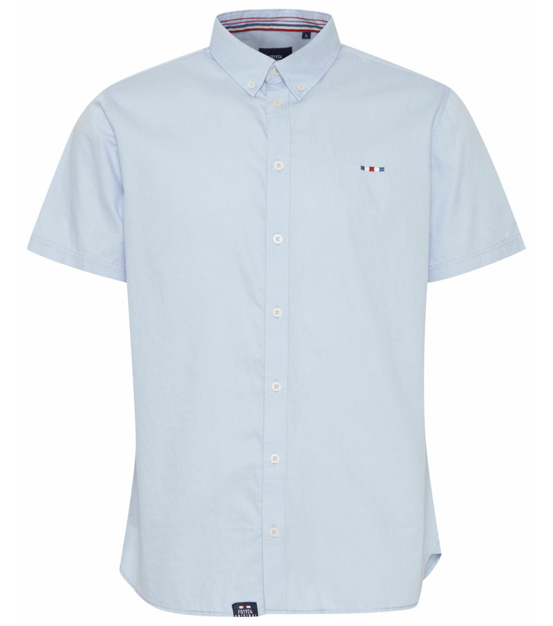 Steven Short Sleeved Shirt - Cashmere Blue