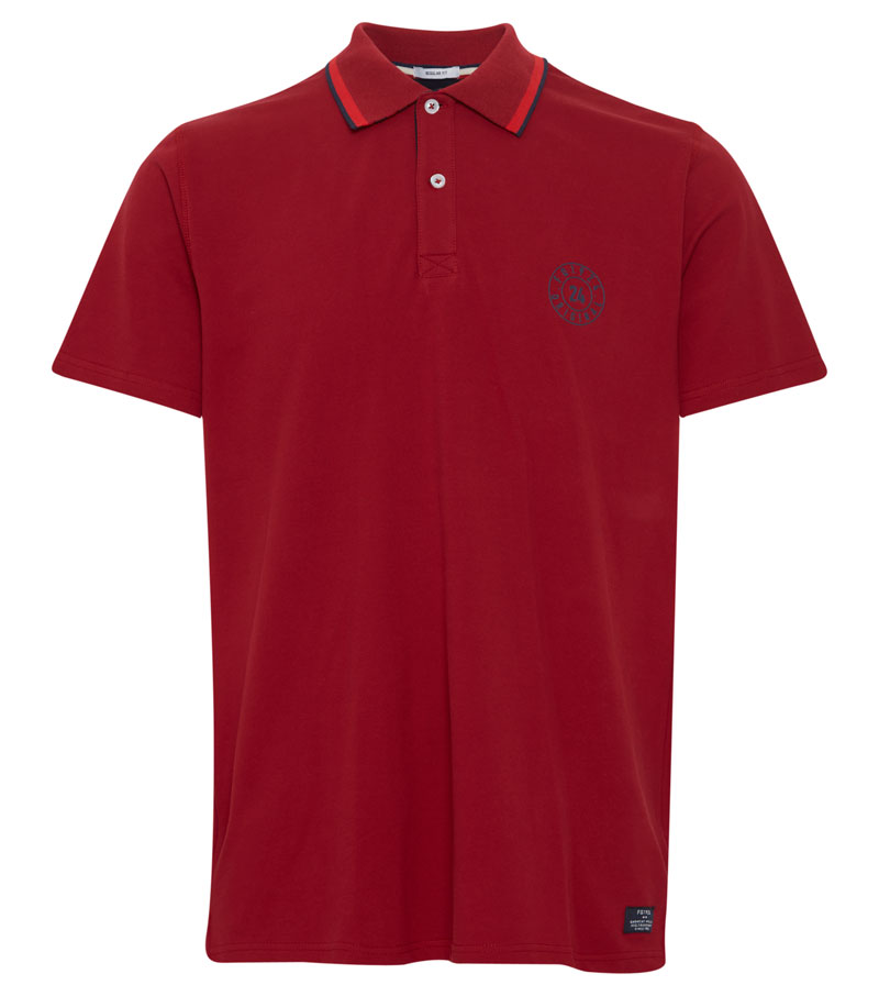 Peter Polo Cotton Shirt - Red