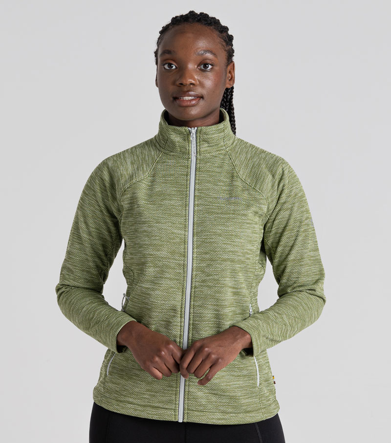 Stromer Fleece Jacket - Bud Green