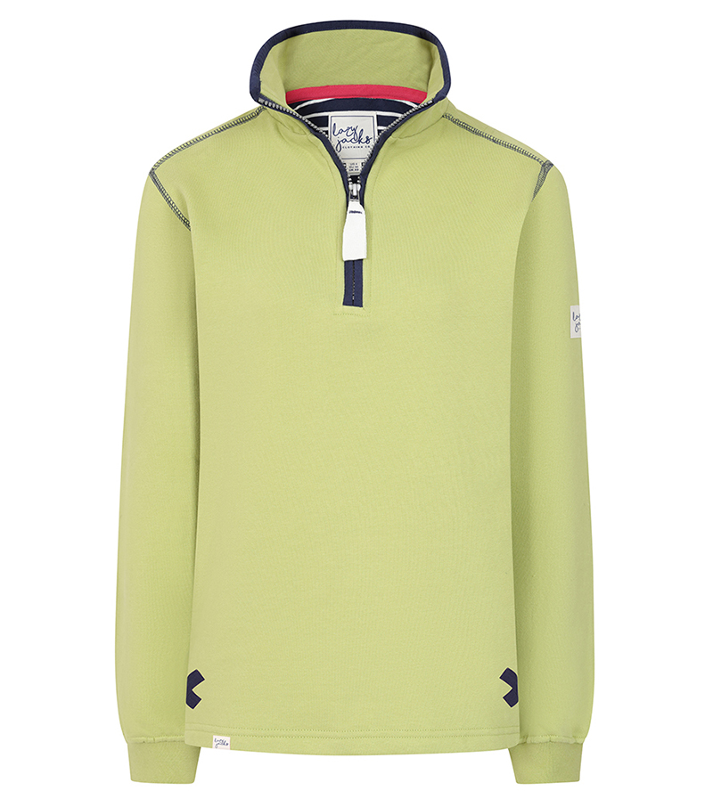 1/4 Zip Sweatshirt - Pistachio