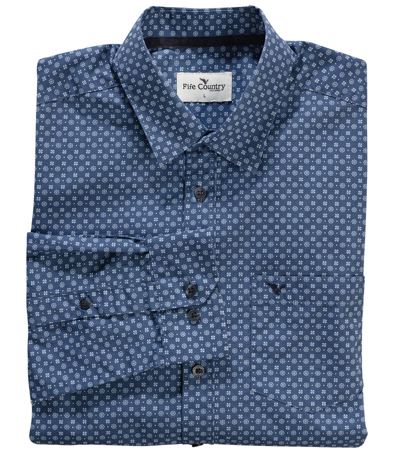 Cotton Floral Print Shirt Westhill