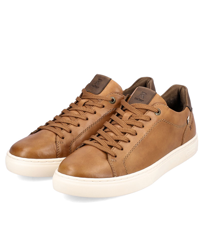 Lace Up Trainer - Brown