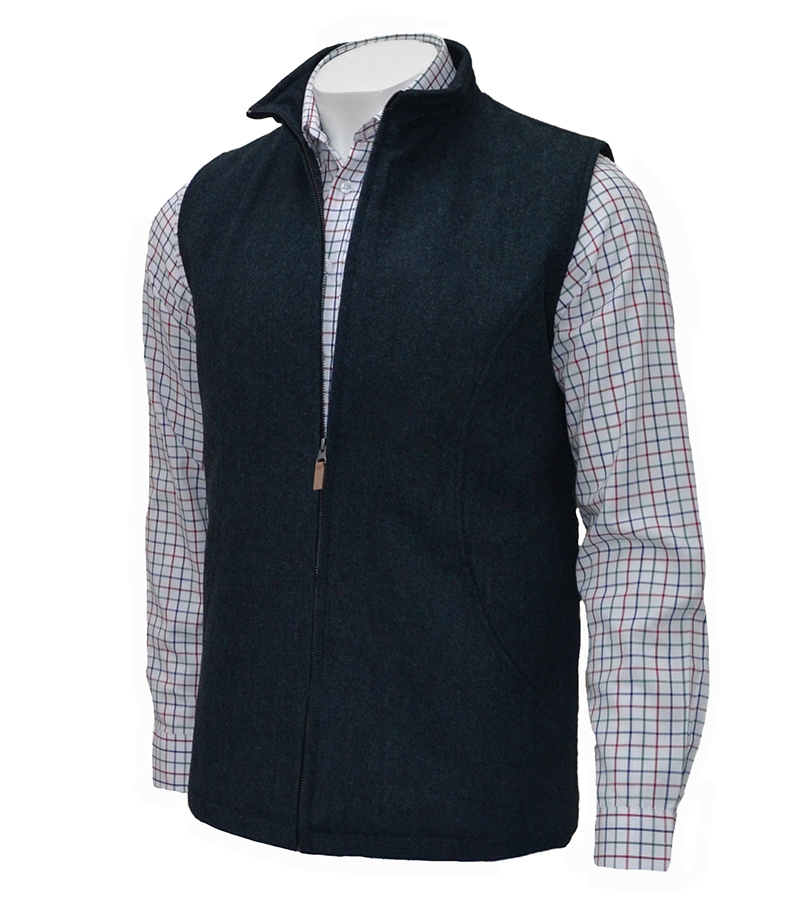 Homespun Tweed Gilet - 
