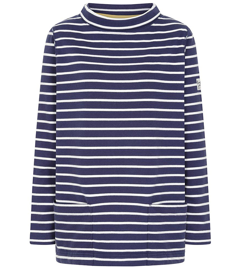 Striped Roll Neck - Twilight