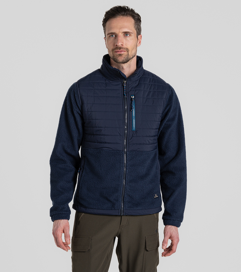 Montadale Hybrid jacket - Blue Navy